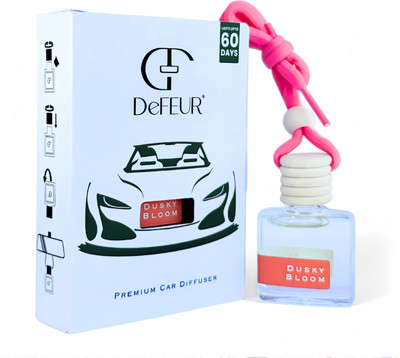 DeFEUR Dusky Bloom African Orange Flower, Pink Pepper Tuberose, Iris, Rose Car Freshener Diffuser African Orange Flower, Pink Pepper	Tuberose, Iris, Rose	Musk, Benzoin(10 ml)