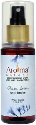 Aroma Galaxy Anti-smoke Spray Anti-Smoke Air Freshener for Room, Linen Spray & Long Lasting Odour Eliminator for Home, Office & Car(100 ml)