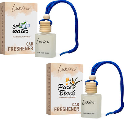 LUXIRE COOLWATER-PUREBLACK Car Freshener Diffuser lxcombo(2 x 10 ml)