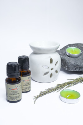 plavam Lavender & lemongrass Diffuser Set DIFFUSER-4(3 x 0.33 Units)
