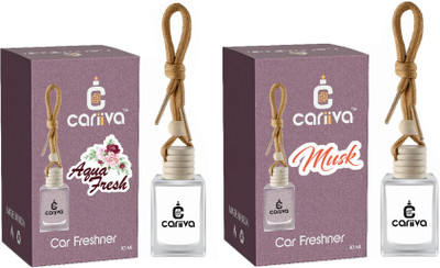 Cariiva AQUAFRESH-MUSK Car Freshener Diffuser CR_02(2 x 10 ml)