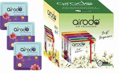 AIRODO FLORAL POUCH 3 UNIT & BLOCK FRESHNER 4 UNIT Potpourri, Blocks FLORAL POUCH 3 UNIT & BLOCK FRESHNER 4 UNIT(7 x 1 ml)