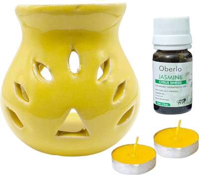 oberlo Jasmine Diffuser Set Diffuser Living Room, Washroom(1 Units)