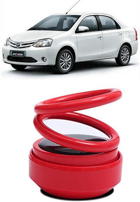 Dvis Orange Car Freshener Diffuser Car Air Freshener Solar Rotating Perfume D-1592(150 ml)