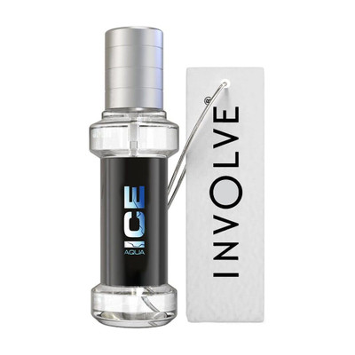 Involve Elements Aqua Ice Spray Car Air Perfume | Car Freshener Spray | Fine Fragrance Car Scent Air Freshener - IELE07 | Car accessories interior | Long lasting fragrance | Car perfume(30 ml)