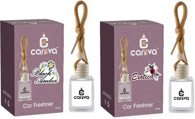 Cariiva BLACKAMBER-EXOTICA Car Freshener Diffuser CR_02(2 x 10 ml)