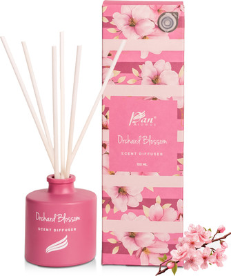 Pan Aromas Orchard Blossom Crystal Collection - Reed Diffuser Set Orchard Blossom Crystal Collection - Reed(100 ml)