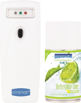 Airance Refreshing Lime Spray, Refill, Automatic Spray Automatic room Freshner machine air freshener dispenser with Refill(250 ml)