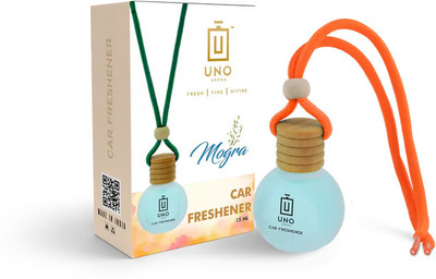 UNO AROMA Mogra Car Freshener Diffuser UNO Mogra Car Freshener(15 ml)