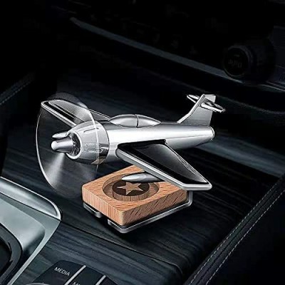 AirMount Solar Powered Car Perfume Diffuser/Dispenser | Aeroplane Glider Design Diffuser(50 ml)