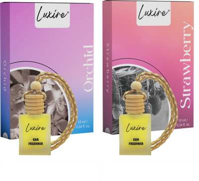 LUXIRE ORCHID Car Freshener Diffuser LX02(2 x 10 ml)