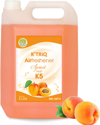 K'TRiQ APRICOT Spray K5 - No Stains Ready to Use Long-Lasting APRICOT Air Freshener with Fresh Aroma for Room, Work Place and more(5 L)
