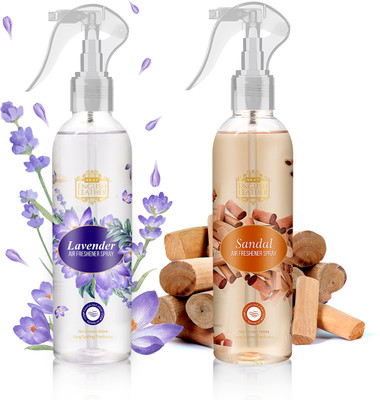 NEXT Lavender and Sandal, Nature's Air Freshener Car Freshener Spray Sandal and Lavender Air Freshener(2 x 200 ml)