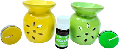 oberlo Lemon Diffuser Set Purify Aroma Oil(2 x 1 Units)