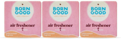 Born Good Japenese Cypress Car Freshener Blocks Air Freshener for Closets & Cars, Long-Lasting Japenese Cypress Fragrance(3 x 3.33 g)