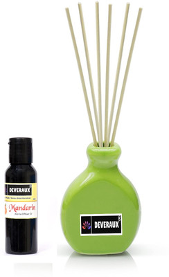 DEVERAUX mandarin Diffuser Set Mandarin 50ml (fine Reed difffuser set)(50 ml)