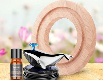 JMD GLOBAL SALES Cologne Fragrance Car Freshener Diffuser Black Solar whale styling accessories Advanced Car perfume(10 ml)