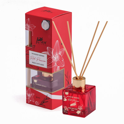 Pan Aromas Red Passion Wonder Series - Reed Diffuser Set Red Passion Wonder Series - Reed(50 ml)