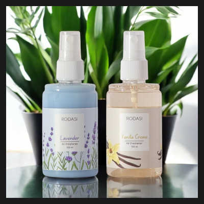 RODASI LAVENDER VANILLA CREAME Car Freshener Spray RDS_FLVVC100ML_124(2 x 100 ml)
