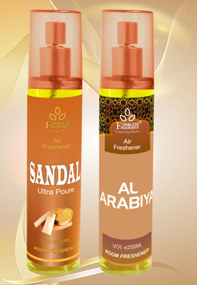 Formless Sandal &, Al Arabiya Room Air Freshener Car Freshener Spray Sandal & Al Arabiya 250ml Each(2 x 250 ml)