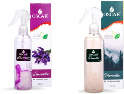 OSCAR PARADISE &, LAVENDER PACK OF 2 Spray OSCR PARADISE & LAVENDER COMBO(2 x 250 ml)