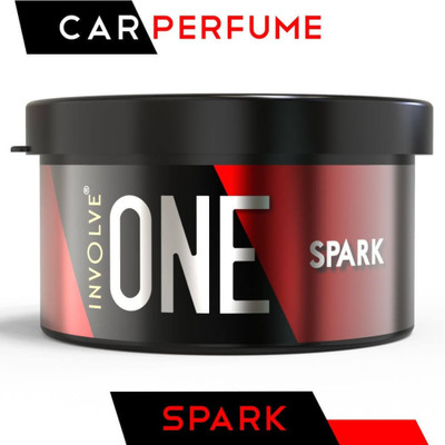 Involve One Spark Organic Leak Proof Car Perfume(40 g)