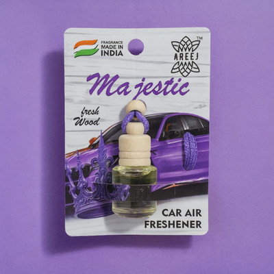 areej Majestic Car Freshener Diffuser Car hanging perfume Car air freshener(8 ml)
