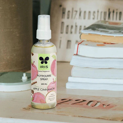 IRIS Apple Cinnamon Potpourri Refresher Spray Refill(100 ml)