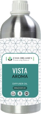 Gyan Organics Vista Aroma Oil, Automatic Spray, Diffuser, Spray(1000 ml)