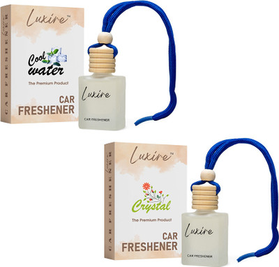 LUXIRE COOLWATER-CRYSTAL Car Freshener Diffuser lxcombo(2 x 10 ml)
