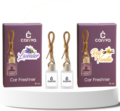 Cariiva LAVENDER -RED VANILLA Car Freshener Diffuser CR_02(2 x 10 ml)