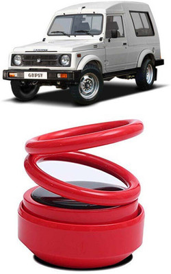 Dvis Orange Car Freshener Diffuser Car Air Freshener Solar Rotating Perfume D-981(150 ml)