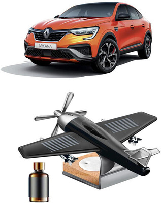 YUNEIK Car Aroma Air Freshener Perfume Solar Power Rotating Perfume Diffuser For Car Diffuser 50_YK-BLACK FAN-462(100 g)