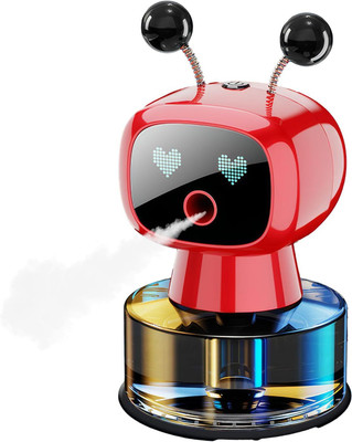 Clothes of skin JQROO Car Perfume Red Lovely Car Robot Aromatherapy Universal for car Perfume Diffuser Car Perfume Lovely Car Robot Aromatherapy Diffuser Universal for car(1 Units)