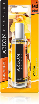 areon vanilla Car Freshener Spray 35ml vanilla(35 ml)