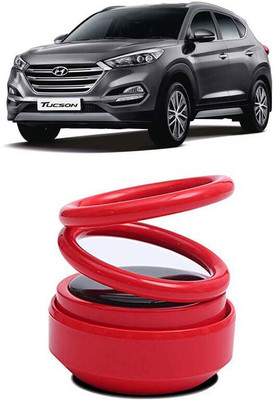 Dvis Orange Car Freshener Diffuser Car Air Freshener Solar Rotating Perfume D-1648(150 ml)