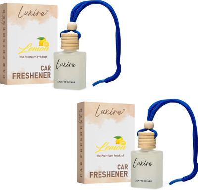LUXIRE LEMON Car Freshener Diffuser LX-CFP2(2 x 5 ml)