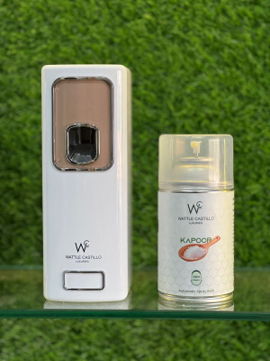 Wattle Castillo Automatic Room Air Freshener Dispenser + Kapoor Refill 3000+ Automatic Spray WCL-265ml-Machine02-Kapoor(265 ml)