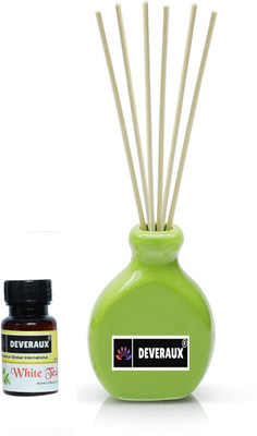 DEVERAUX White Tea Diffuser Set white tea 20ml Reed diffuser set(20 ml)