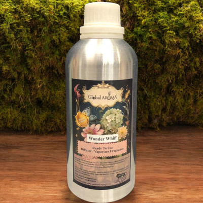 GLOBAL AROMA Wonder Whiff Fragrance Ready to use Diffuser/Vaporizer Oil Aroma Oil RTU-WONDER-WHIFF-500ML(500 ml)