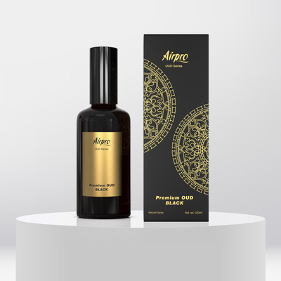 Airpro OUD Black Car Freshener Spray 0700-PS-OUD-Black(100 ml)
