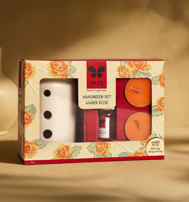 IRIS Amber Rose Fragranced Diffuser Aroma Vaporizer Set(1 Units)