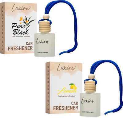 LUXIRE PUREBLACK-LEMON Car Freshener Diffuser lx01(2 x 10 ml)
