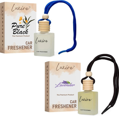 LUXIRE PUREBLACK-LAVENDER Car Freshener Diffuser lx01(2 x 10 ml)