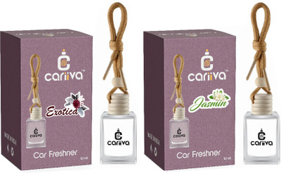 Cariiva EXOTICA-JASMINE Car Freshener Diffuser CR_02(2 x 10 ml)