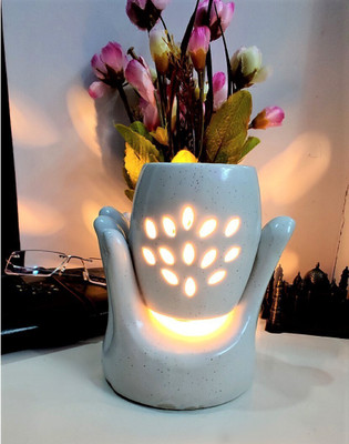 shree murti Floral Diffuser Set Electric Aroma Diffuser with 10ml Aroma Oil.(1 Units)