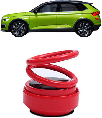 Dvis Orange Car Freshener Diffuser Car Air Freshener Solar Rotating Perfume D-1763(150 ml)