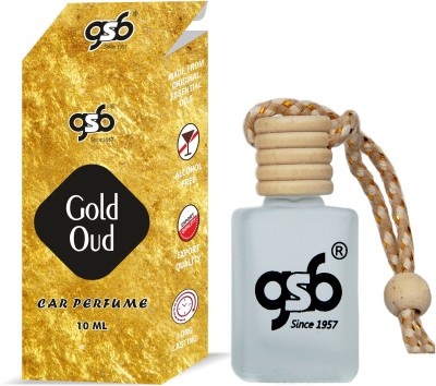 GANDHI SUGANDH BHANDAR Gold Oud Hanging Air Car Freshener Diffuser(10 ml)