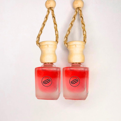 Retro Vibes Sandalwood Car Perfume Hanging Pod Oils Fragrance in Glass Bottle ( Pack of 2 ) Diffuser Set Sandalwood Car Perfume Hanging Pod Oils Fragrance in Glass Bottle ( Pack of 2 )(2 x 10 ml)
