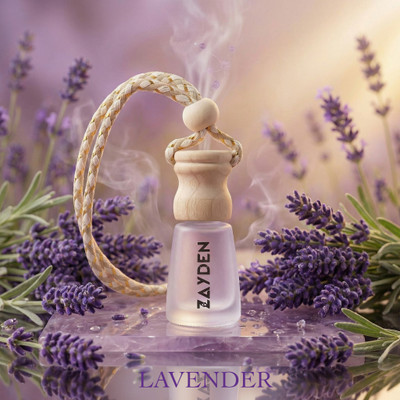 Zayden LAVENDER Diffuser Car Freshener Hanging Perfumes Long-Lasting Fragrance deal from flipkart